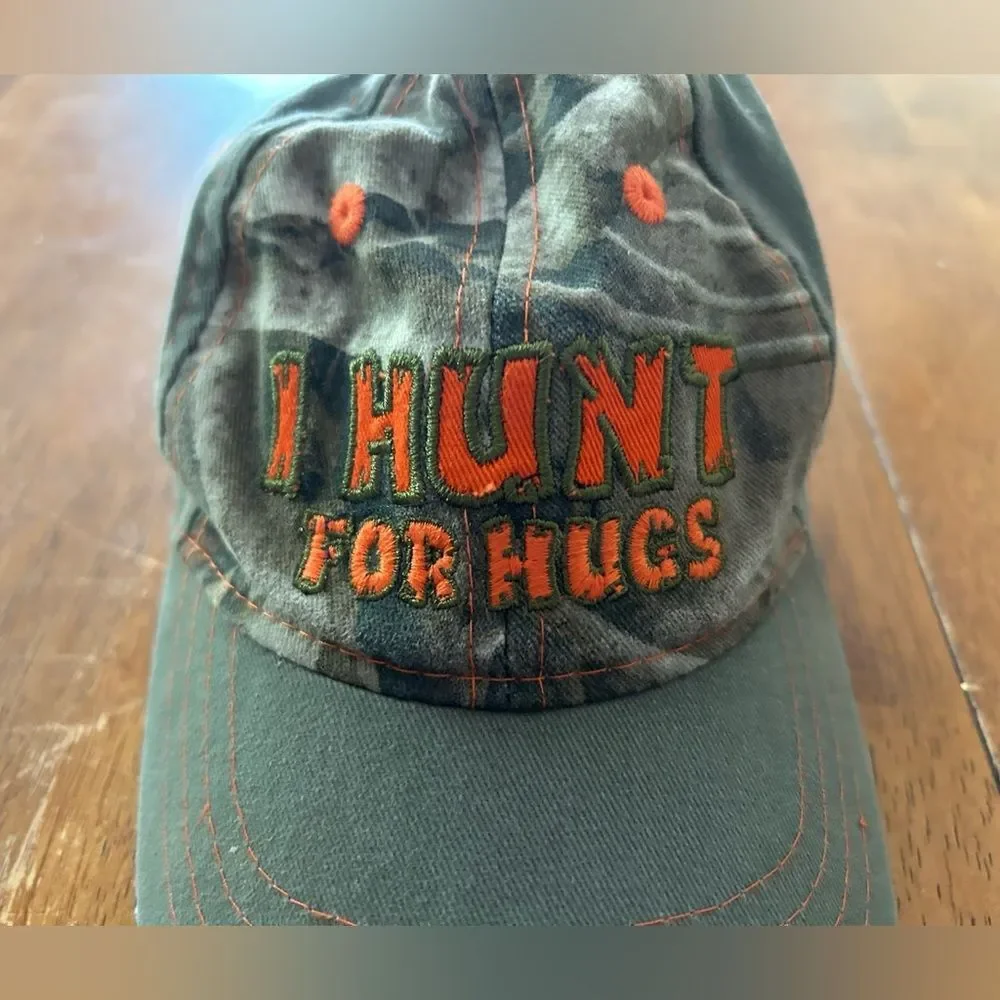 Outdoor Kids Brown and Green Camouflage Hunting Hat